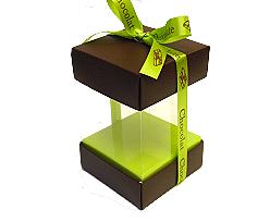 Skylinebox L150xW150xH150mm exterior Bali Brown-lime