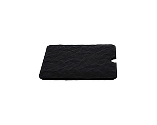 Cushion pad 95x95mm black