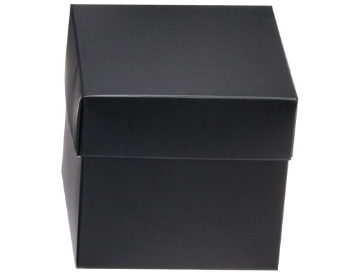 Cubebox 80x80x75mm Duomat black- Shiny black