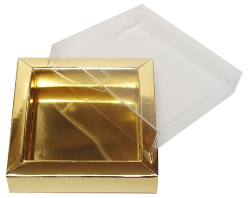 Windowbox 66x66x19mm shiny gold