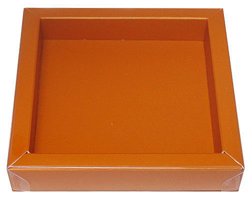 Windowbox 100x100x19mm sunset orange