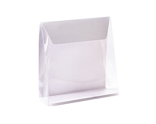 Pochette transparant L130xW50/H140mm white