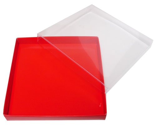 Windowbox carre large 140x140x19mm strawberry