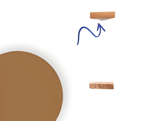 Arosa clip 100mm harvest gold