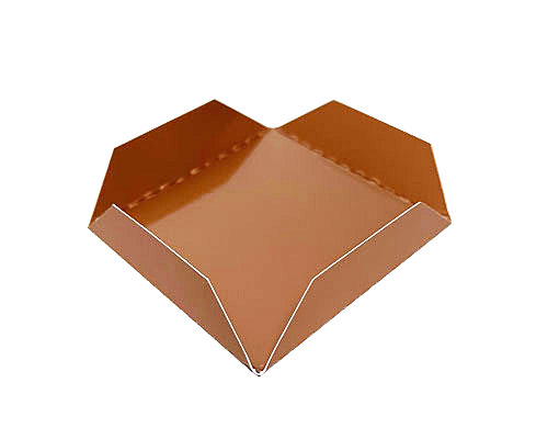 Tray patisserie square 47x47mm Harvest gold