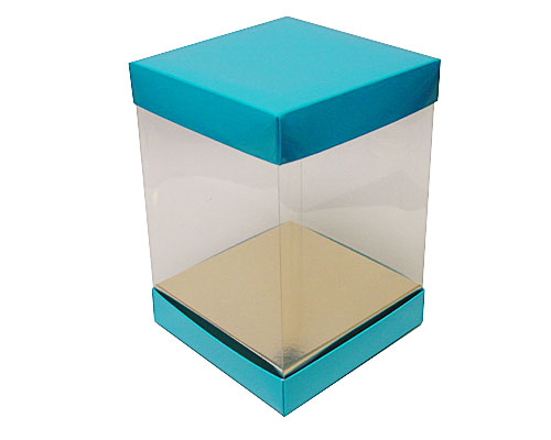 Skylinebox L150xW150xH200mm exterior Lagune Laqué