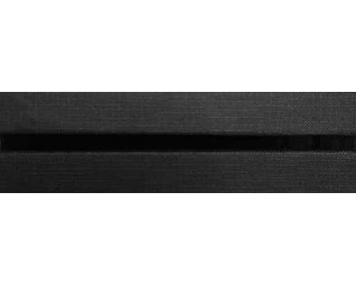 Portofino box L204xW204xH31mm + compartments black black