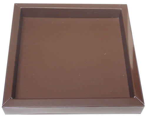 Windowbox 133x133x19mm brown