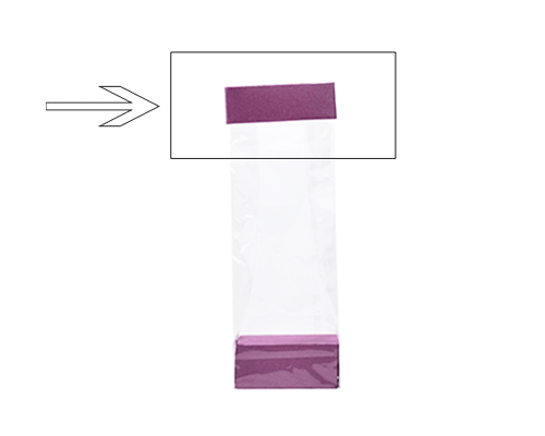 Arosa clip 70mm plum