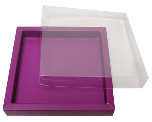 Windowbox 133x133x19mm purple