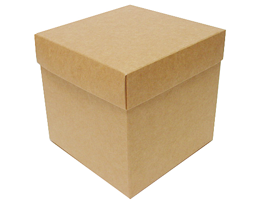 Cubebox appr. 1000 gr kraft-brown