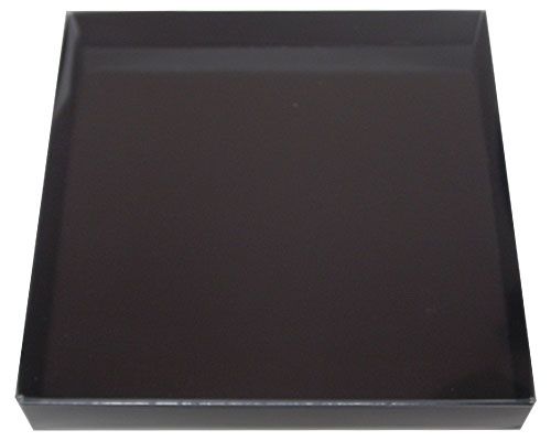 Windowbox carre large 140x140x19mm black