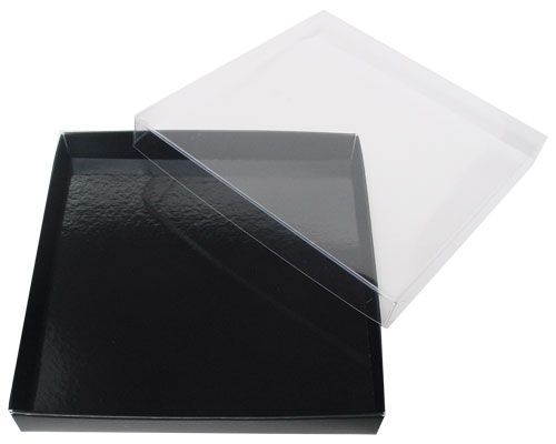 Windowbox carre large 140x140x19mm black